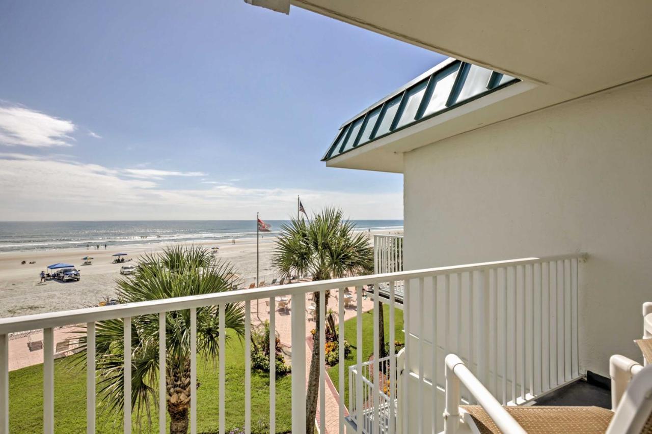 Daytona Beach Studio With Oceanfront Balcony And Pool! Exterior foto