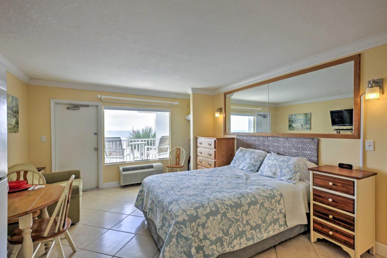 Daytona Beach Studio With Oceanfront Balcony And Pool! Exterior foto