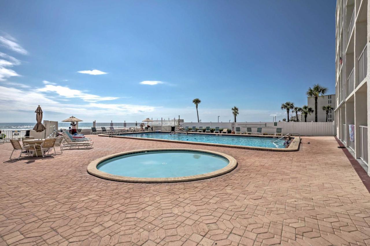 Daytona Beach Studio With Oceanfront Balcony And Pool! Exterior foto